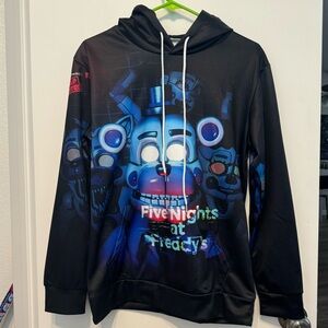 Five Nights At Freddy’s Light Weight Hoodie Large Yough